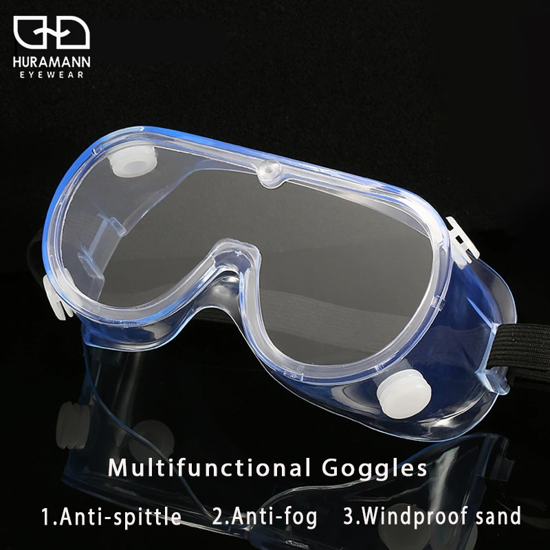 

HURAMANN gafas Proteccion Goggles Anti-saliva Anti-splashing Anti-fog Transparent Waterproof Isolation Eye Protection Eyewear