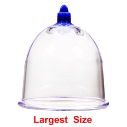Big Size Plastic Vacuum Cupping Cups Suction Cups Jar Vacuum  Massager Jars Plastic Vacuum Suction Therapy Cupping Cans