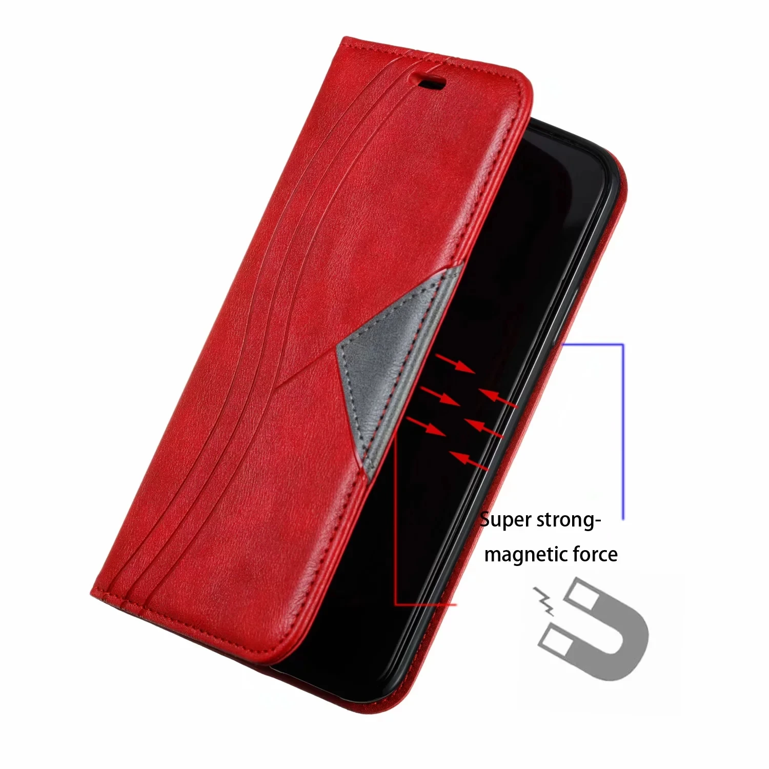Магнитный флип-чехол Funda для iPhone 11 Pro Max XS MAX XR 8 Plus 7 Plus 6S Plus из искусственной кожи, кошелек, чехол-книжка