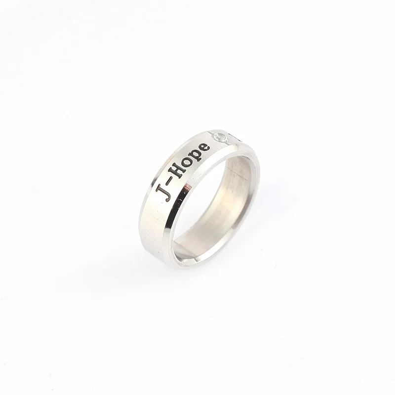 BTS Members Titan Kpop Rings