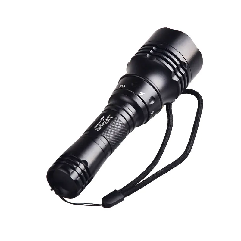TMWT Водонепроницаемый Дайвинг факел 2000LM CREE XM-L2 T6 LED холодный белый свет фонарик с 18650 Батарея