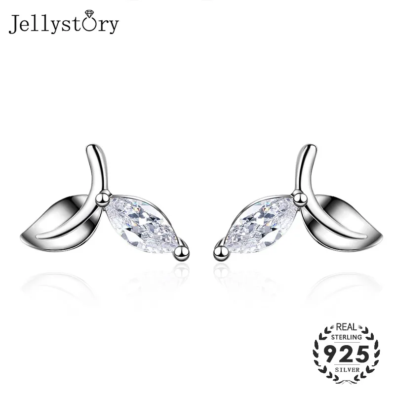 Jellystory модные серьги 925 серебряные ювелирные изделия с цирконом ААА драгоценный