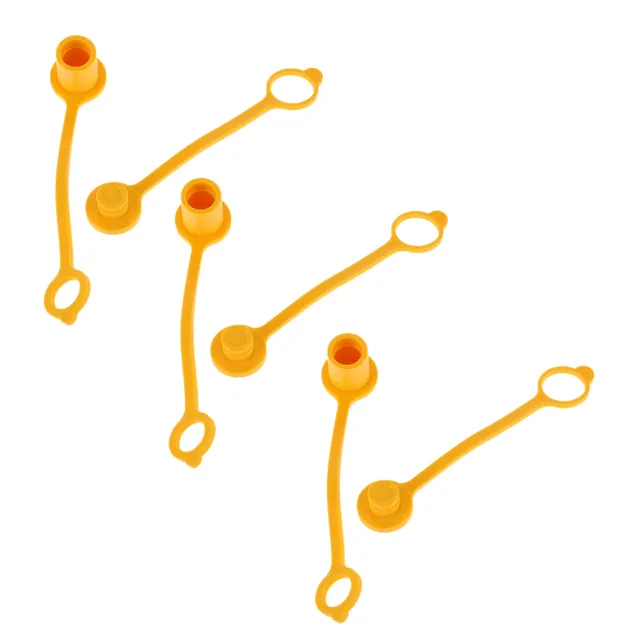 6Db Lágy Gumi Propán/Természetes Lp Gáz 3/8 "Gyors Leválasztás Csatlakoztassa A Porsapkát Grillhez - Image 4