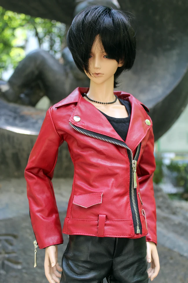 1/4 1/3 масштаб BJD кукольная одежда кожаная куртка пальто для BJD/SD аксессуары ID72 uncle. Не включены кукла, обувь, парик и другие A0848