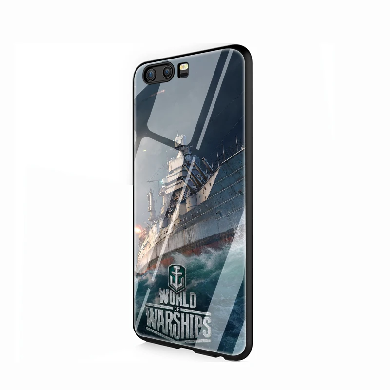 EWAU World of Warships чехол из закаленного стекла для телефона для huawei Y6 Y9 mate 20 Honor 7A 8X9 10 Lite Pro - Цвет: G12