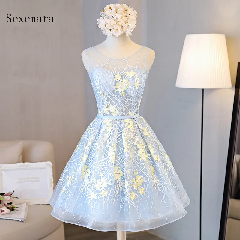 vestido de noiva longo сексуальное платье без рукавов трапециевидной формы, модные вечерние платья на выпускной, короткие кружевные платья подружки невесты