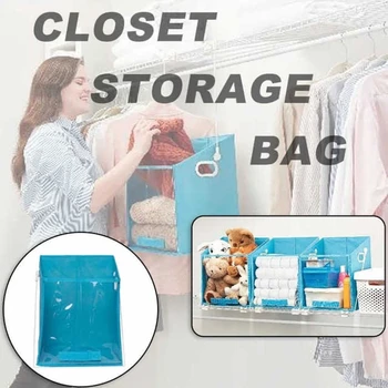 

New Storage Basket Closet Caddy Foldable Cloting Box Bins Fabric Organizer Home Bedroom Closet Laundry Basket Clothes Container