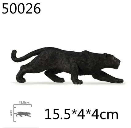 Papo wild animal пластиковая модель моделирование, игрушечный тигр, Лев, медведь Гепард, животное модель - Цвет: 50026