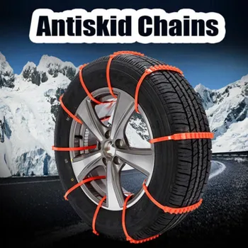 

A10PCS Snow Tire Chain for Car Truck SUV Anti-Skid Emergency Winter Driving Non-slip Snow chain