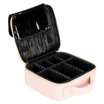 

New Hot Makeup Case Professional Beauty Brush Women Cosmetic Suitcase Waterproof Make Up Organizer Travel Storage Bags