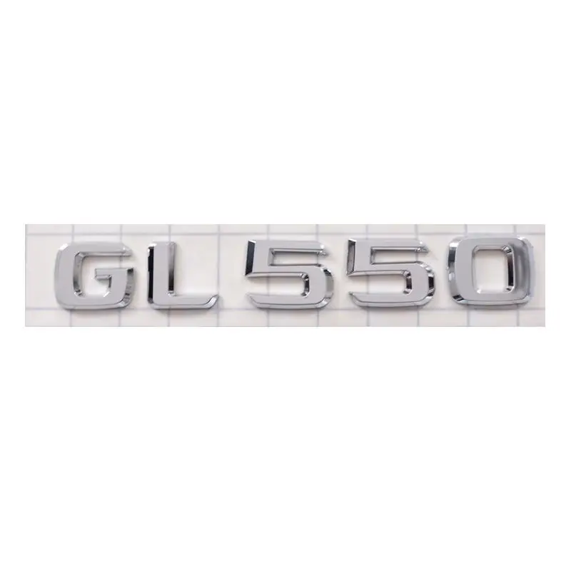 50 шт./лот ABS пластиковая наклейка GL550 GL500 GL350 GL400 GL420 GL450 GL63 Эмблема/Бейдж/логотип