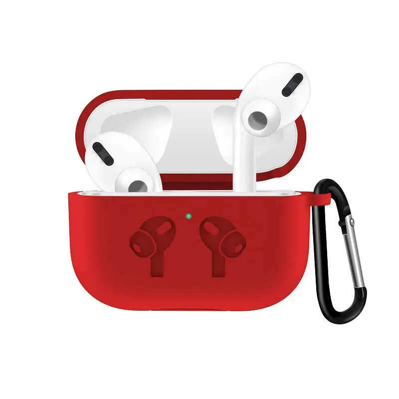 ТПУ силиконовый чехол для наушников с Bluetooth для AirPods Pro чехол цветной защитный чехол для наушников для Apple Air pods Pro - Цвет: Color G