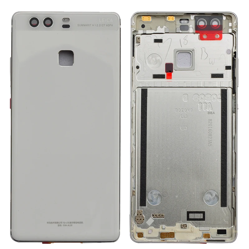 BINYEAE металлическая батарея чехол для Huawei P9 EVA-L09 EVA-L19 EVA-AL00 сзади Корпус задняя крышка с боковыми кнопками