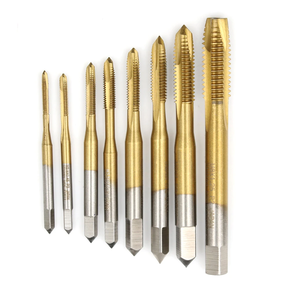 Hot HSS M2 M2.5 M3 M3.5 M4 Machine Hand Screw Thread Metric Plug Tap Drills Good Hot HSS M2 M2.5 M3 M3.5 M4 Machine Hand Screw Thread Metric Plug Tap Drills Good