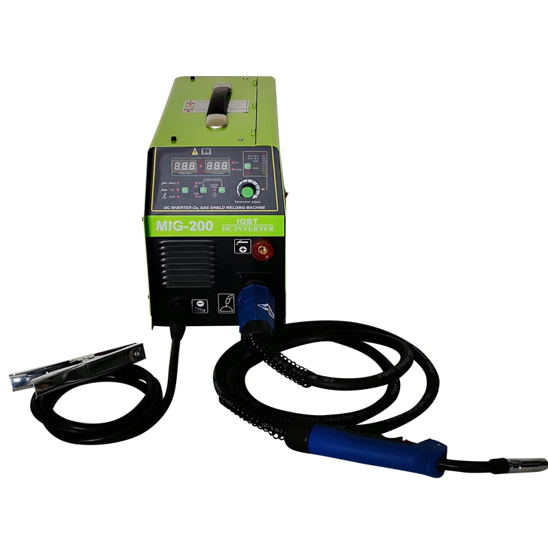 

Portable IGBT 200A MIG Welding Machine Digital Integrated 0.6/0.8/1.0 Wire CO2 Welder New Arrival