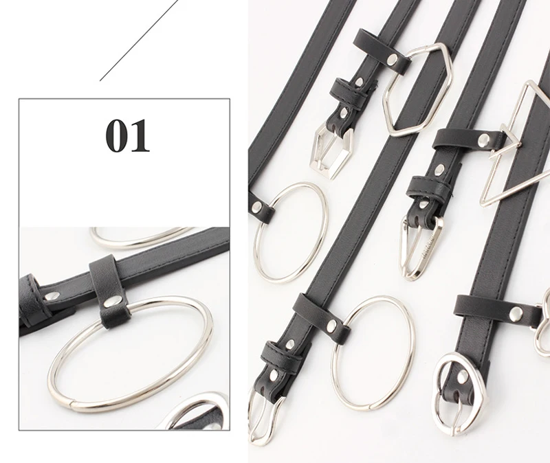 Women Ring Belt Leather Geometric Heart Pin Buckle Belts Ladies Fringe Tassel Wide Waist Belts for Women Retro Jeans Waistband