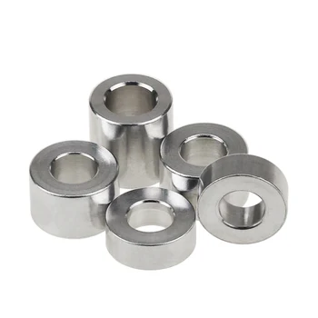 

5pcs M6.5 OD 13mm-15mm aluminum alloy sleeve washers adjustment casing four-wheel drive RC4WD model spacer washer 3mm-6.5mm long
