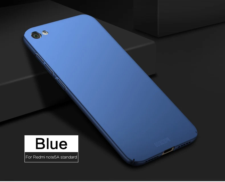 Для Xiaomi Redmi Примечание 5A чехол MOFi задняя крышка ПК Жесткий Coque для Xiaomi Redmi Примечание 5A Чехлы для мобильных телефонов