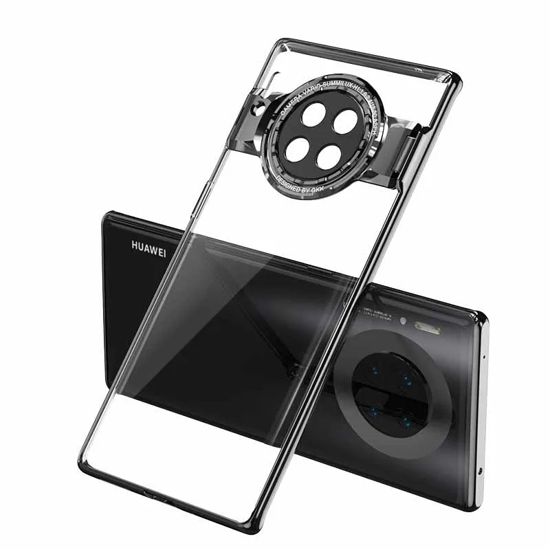 Для huawei mate 30 Pro 5G чехол с прозрачной магнитной защитой от ударов и подставкой для huawei mate 30 Pro с объективом для камеры