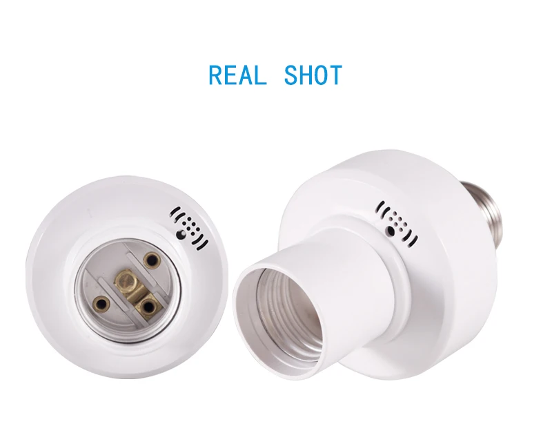 Douille E27 Avec Télécommande Sans Fil Et Minuterie - Contrôle à Distance Jusqu'à 15m, Facile à Installer