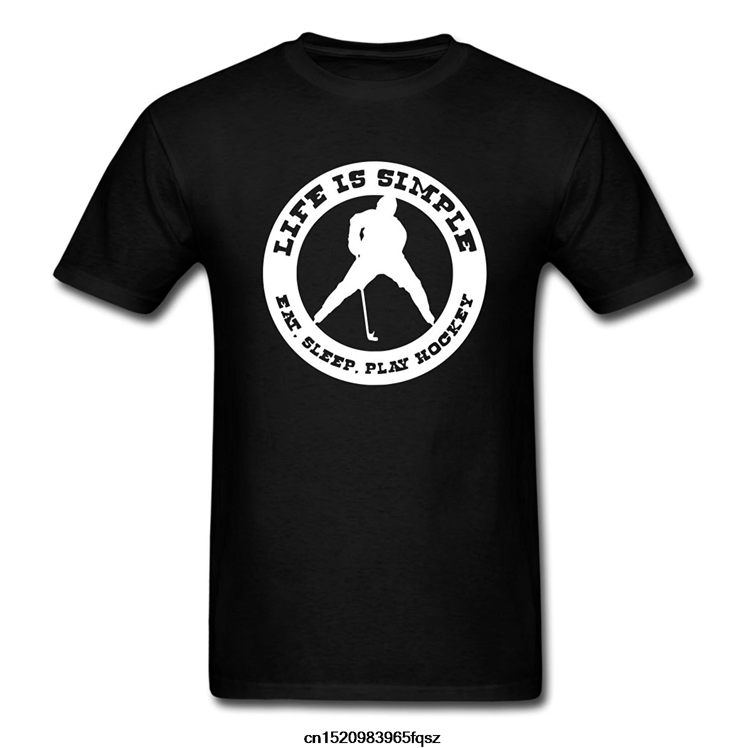Eat Sleep Play Hockeyer Мужская футболка брендовая одежда высокое качество модная летняя с