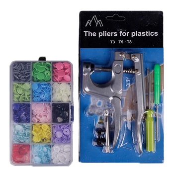 

U Shape Fastener Snap Pliers KAM Button Plastic Resin Snap Machine Sewing Tool Accessories Press Stud Cloth Haberdashery