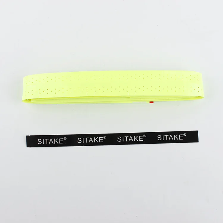 Double Chinese Dragons Bone Fishing Gear Shuttlecock Sweat Absorbing Punched Anti-slip Breathable Knitting Grip Tape Short Visco