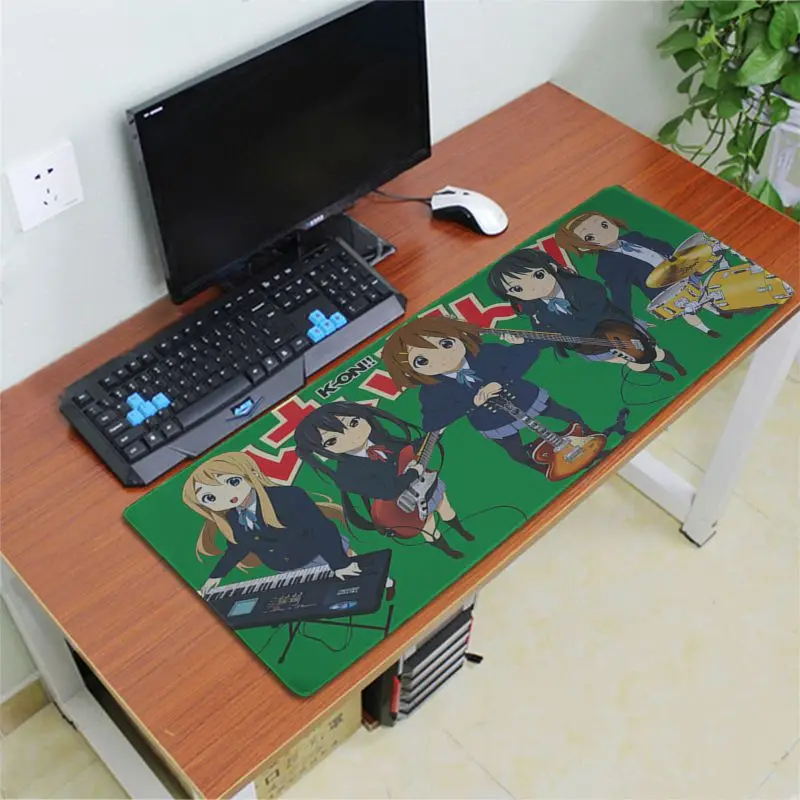 Babaite K-On резиновый ПК игровой коврик для мыши скорость/Управление версия большой игровой коврик для мыши