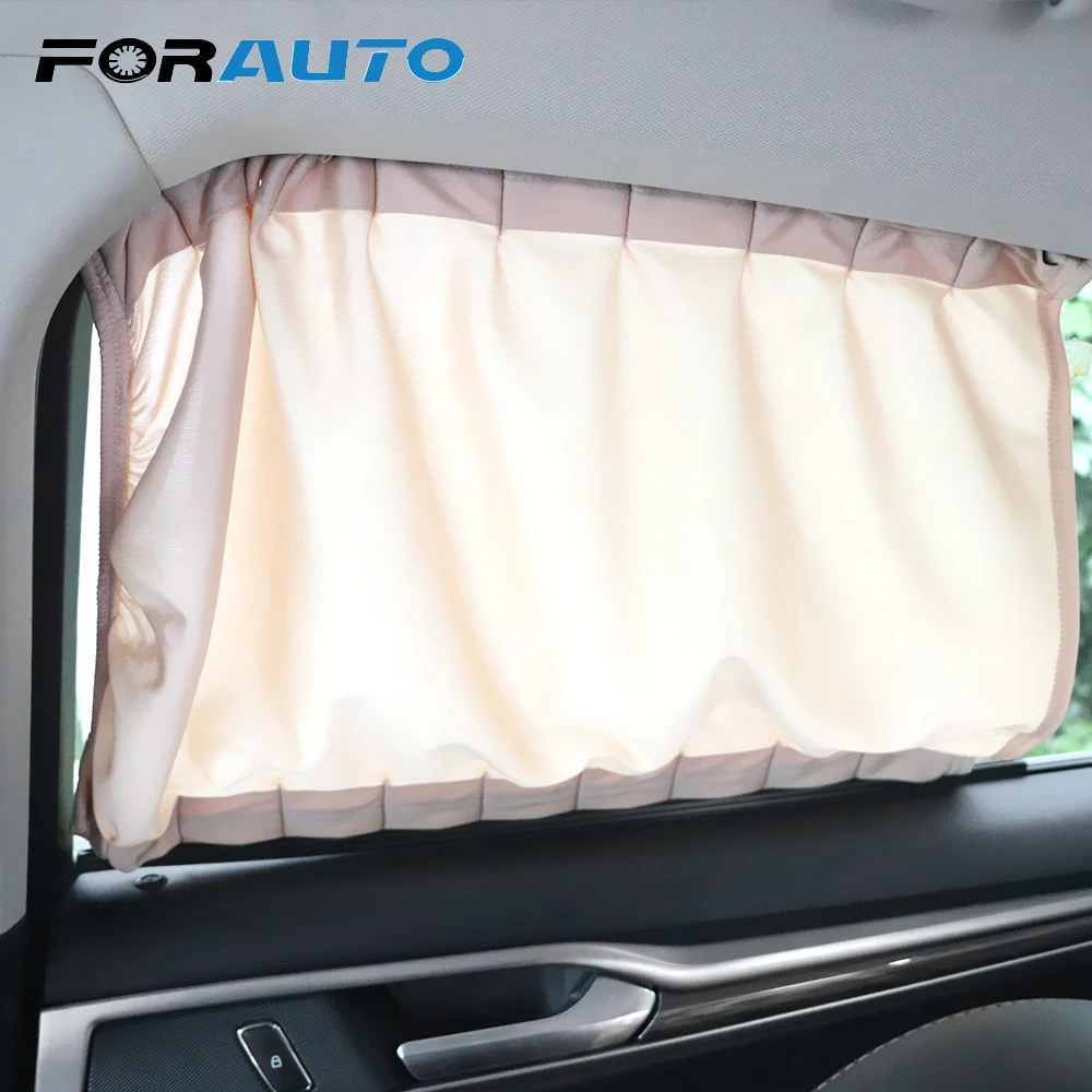 FORAUTO2pcsSetCarCurtainCarSideWindowSunshadeCurtainsAuto