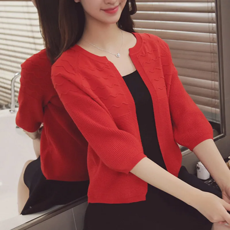 2020 Female Cardigan Korean Knitted Sweater Women Short Spring Summer Cardigans Pink Chompas Para Mujer Xh8656 KJ2377 |