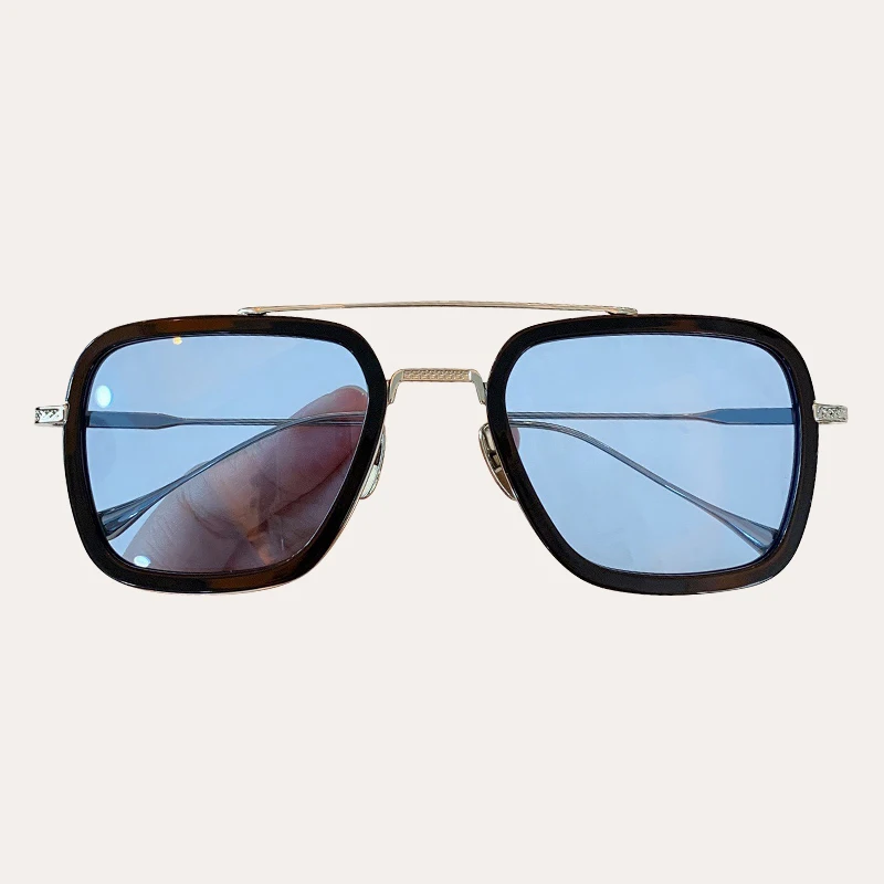 No.3 sunglasses Квадратная большая рама солнцезащитные очки для мужчин и женщин модные высококачественные ретро солнцезащитные очки gafas de sol hombre - Цвет линз: No.3 sunglasses