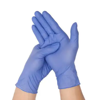 

Disposable Gloves Latex 50pcs Nitrile Rubber Gloves Laboratory Work Safety Gloves Household Cleaning Gloves Hand Protective