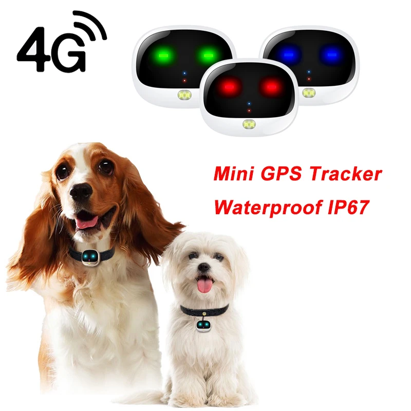 Pet Mini IP67 Водонепроницаемый отслеживающее устройство в реальном времени голосовой монитор GSM/gps трекер для собаки кошки анти-потеря Найти Трекер бесплатное веб-приложение