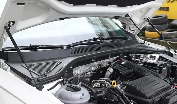 Карбоновое волокно для KIA Forte 2009- 2x автомобильный Стайлинг передний капот модифицирует газовые стойки подпорки газовые пружины амортизатор