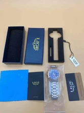 LIGE-Reloj clásico de cuarzo para mujer, pulsera de acero inoxidable resistente al agua, reloj de moda, regalo, fecha, novedad de 2021, envío directo