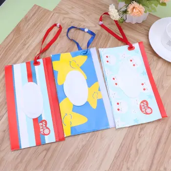 

Clutch and Clean Wipes Carrying Case Wet Wipes Bag Clamshell Cosmetic Pouch