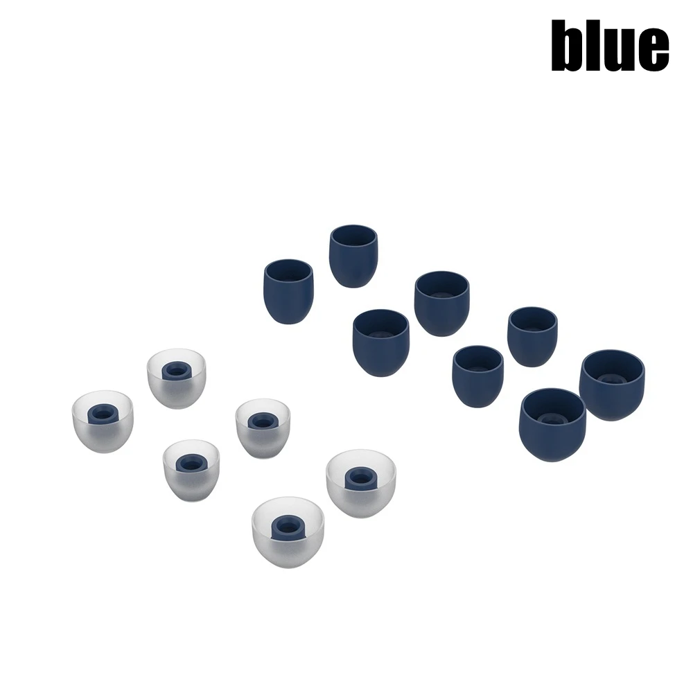 blue 7 пар мягких силиконовых ушных наконечников, сменные вкладыши для sony WF-1000XM3, наушники-вкладыши, аксессуары для наушников - Цвет: blue