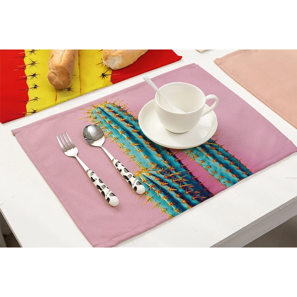 Lychee 42*32 см ананас серии столовые приборы коврик анти-обжигающий коврик DIY украшения кухни обеденные аксессуары