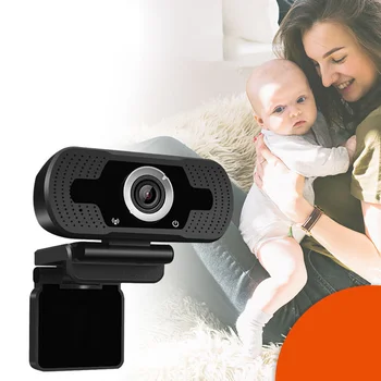 

2020 New HD Webcam Built-in Dual Mics Smart 1080P Web Camera USB Pro Stream Camera for Desktop Laptops PC Game Cam For OS Window