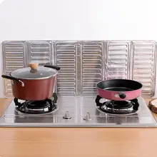 Frigideira óleo respingo proteção tela de alumínio dobrável cozinha fogão a gás defletor placa cozinha isolamento acessórios da cozinha