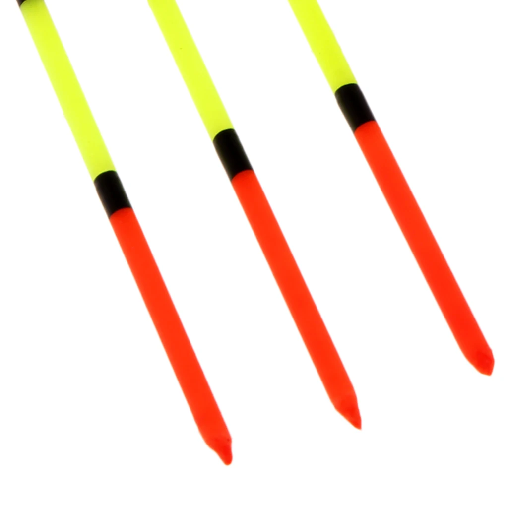 100pcs 50mm Plastic Fishing Float Floating Stick Tube with Super Buoyancy and Sensitivity Sea Fishing Accessories Tackles