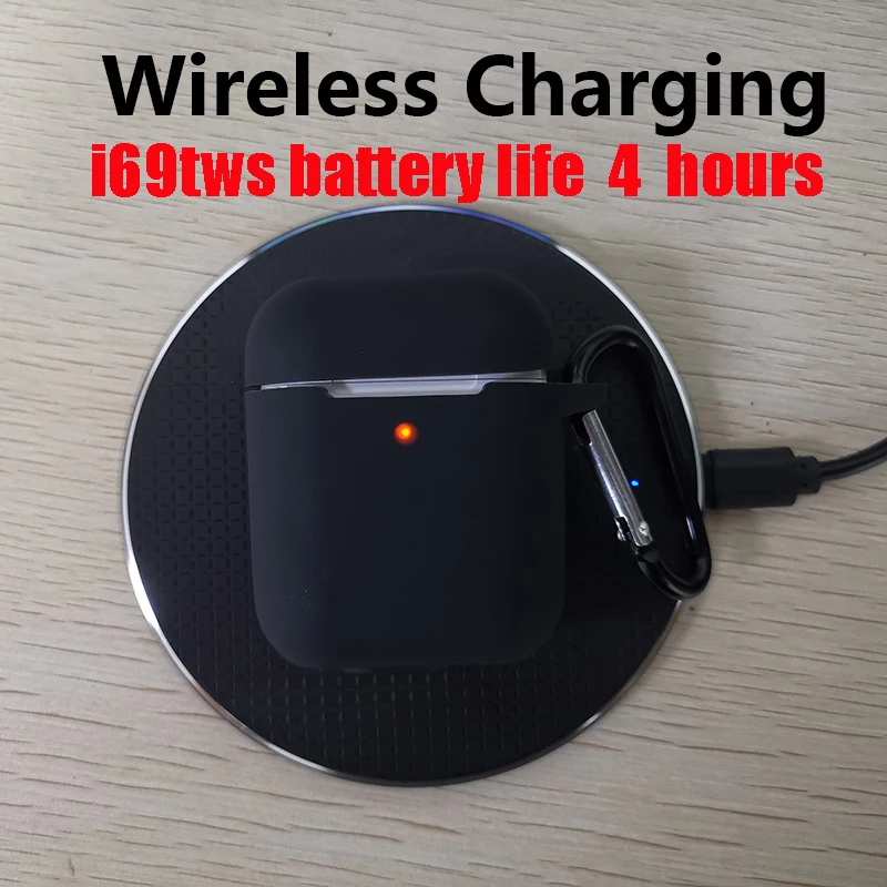 I60 tws bluetooth наушники Беспроводная зарядка в ухо обнаружения гарнитуры Aire 1:1 копия