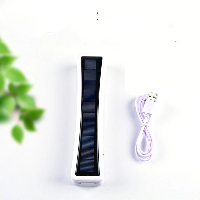 USB перезаряжаемая светодиодный настольная лампа на солнечной батарее портативная с сенсорной регулировкой яркости светодиода настольная лампа Защита глаз складной долгий срок службы светильник для чтения