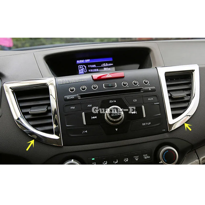 Для Хонда сrv CR-V 2012 2013 2014 приборной панели автомобиля передний молдинг рамка