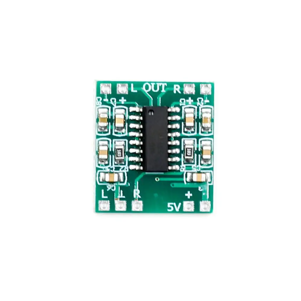 Плата усилителя PAM8403 Super Mini 2*3 Вт класс D 2 5 в В мощности эффективная|Интегральные