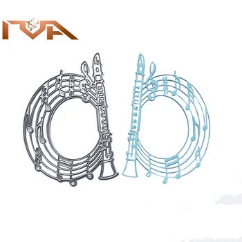 

Dies And Stamples Clarinet Metal Cutting Die Music Scrapbooking Nouveau 2020 Paper Craft Album Card Making