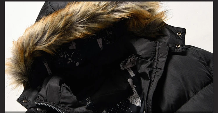 Новые зимние мужские куртки мужские парки Толстая парка с капюшоном и меховым воротником Мужская Флисовая верхняя одежда мужские теплые пальто Одежда Пальто 4XL 5XL
