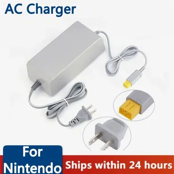 

AC Charger Adapter For Nintendo Wii U Gamepad Controller Joystick US/EU Plug 100-240V Home Wall Power Supply