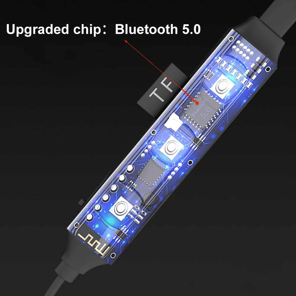 Беспроводные Bluetooth наушники, спортивные наушники для бега, стерео бас гарнитура, наушники с микрофоном для всех телефонов, G2