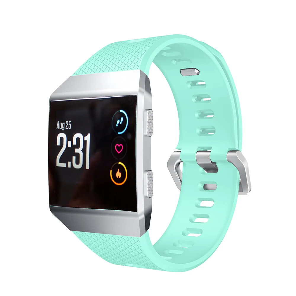

Yayuu Silicone Wrist Strap Sport Bracelet Wrist Band Replacement Watch Band Compatible For Fitbit Ionic Band Smart Accessories